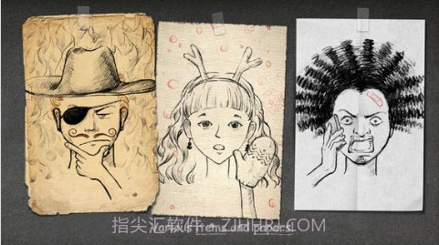 面部素描截图3 面部素描截图3