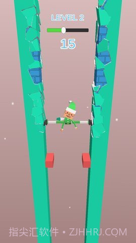 小人用腿撑住墙截图4