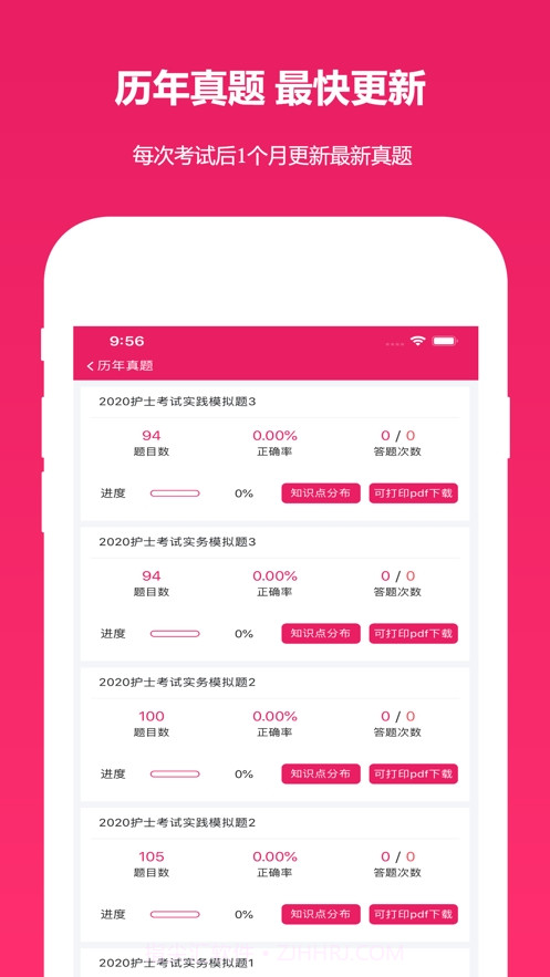 执业护士真题截图2