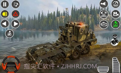 越野陆军货运卡车截图1