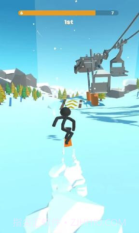 Stickman Snow Ride截图3 Stickman Snow Ride截图3