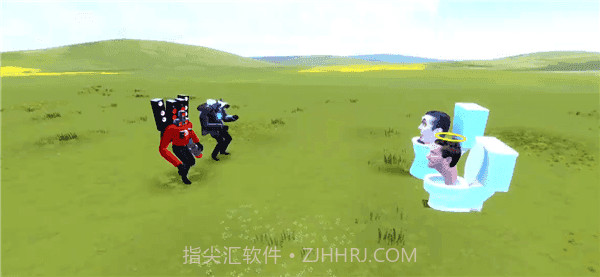 盖瑞模组马桶人VS监控人截图2