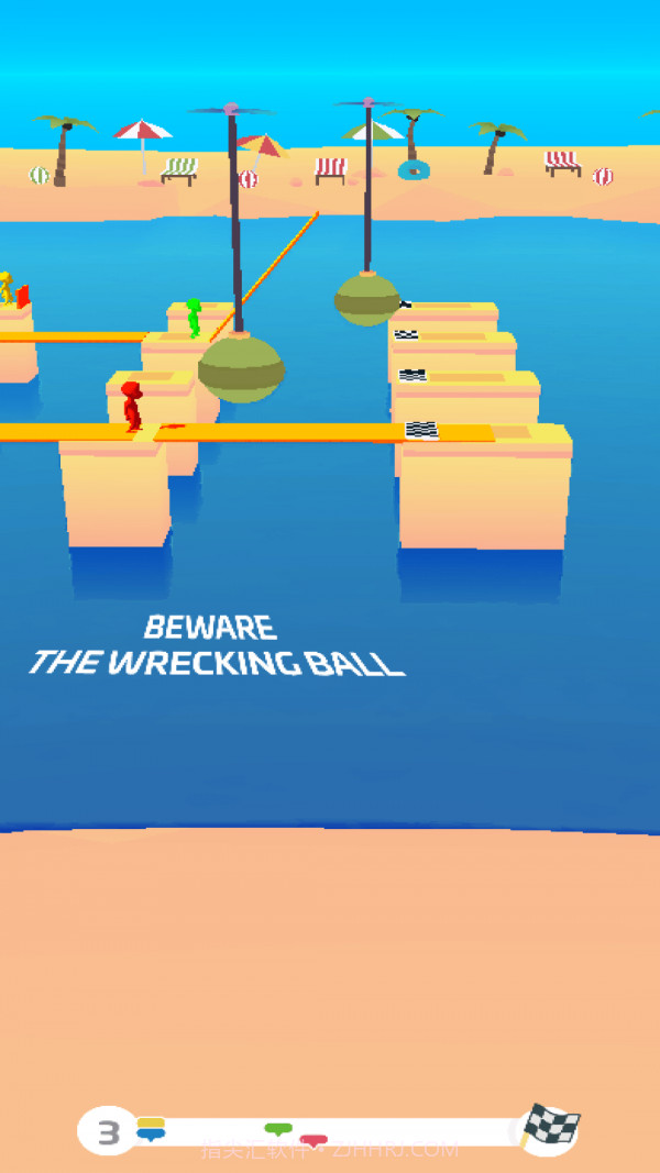 木桥赛跑3D截图3