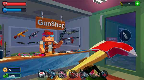 像素战斗:僵尸突袭中文版截图1 像素战斗:僵尸突袭中文版截图1