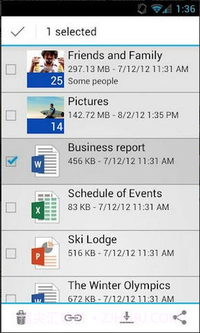 OneDrive(原SkyDrive)截图6