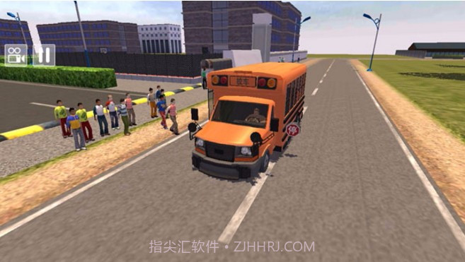 像素校车模拟截图2