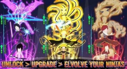 忍者火柴人摔跤截图2