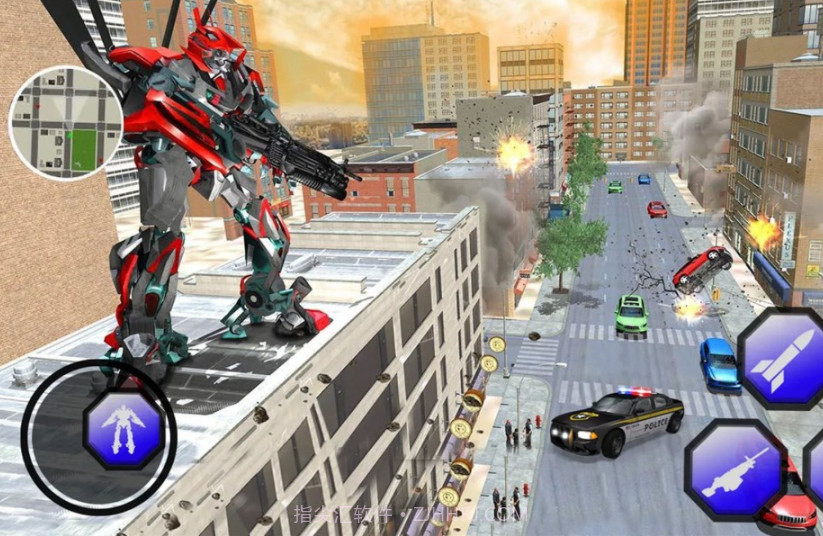 变形机甲破坏战士截图3 变形机甲破坏战士截图3