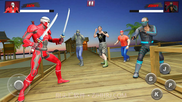 忍者超级英雄格斗截图2