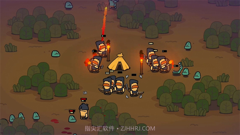 僵尸隆隆防御战截图2 僵尸隆隆防御战截图2