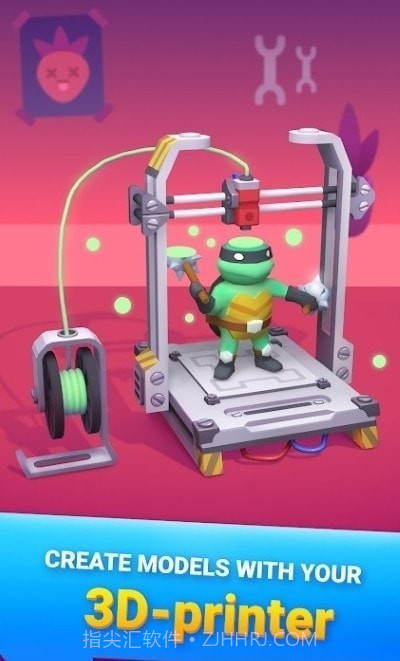 闲置的3D打印机截图1