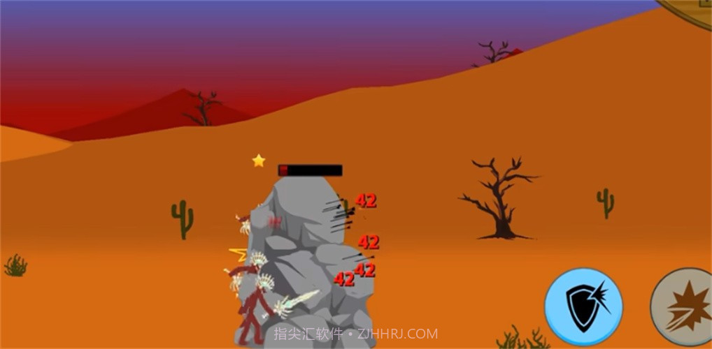 火柴人战争遗产紫色魔改版截图1