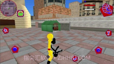 警察火柴人绳索英雄截图5