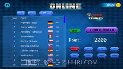 真实网球2017截图3
