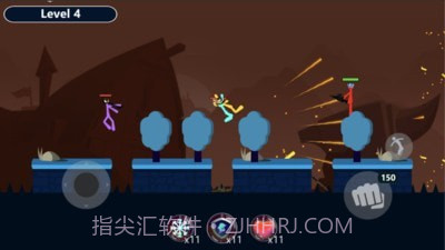 火柴人顶上对决截图2