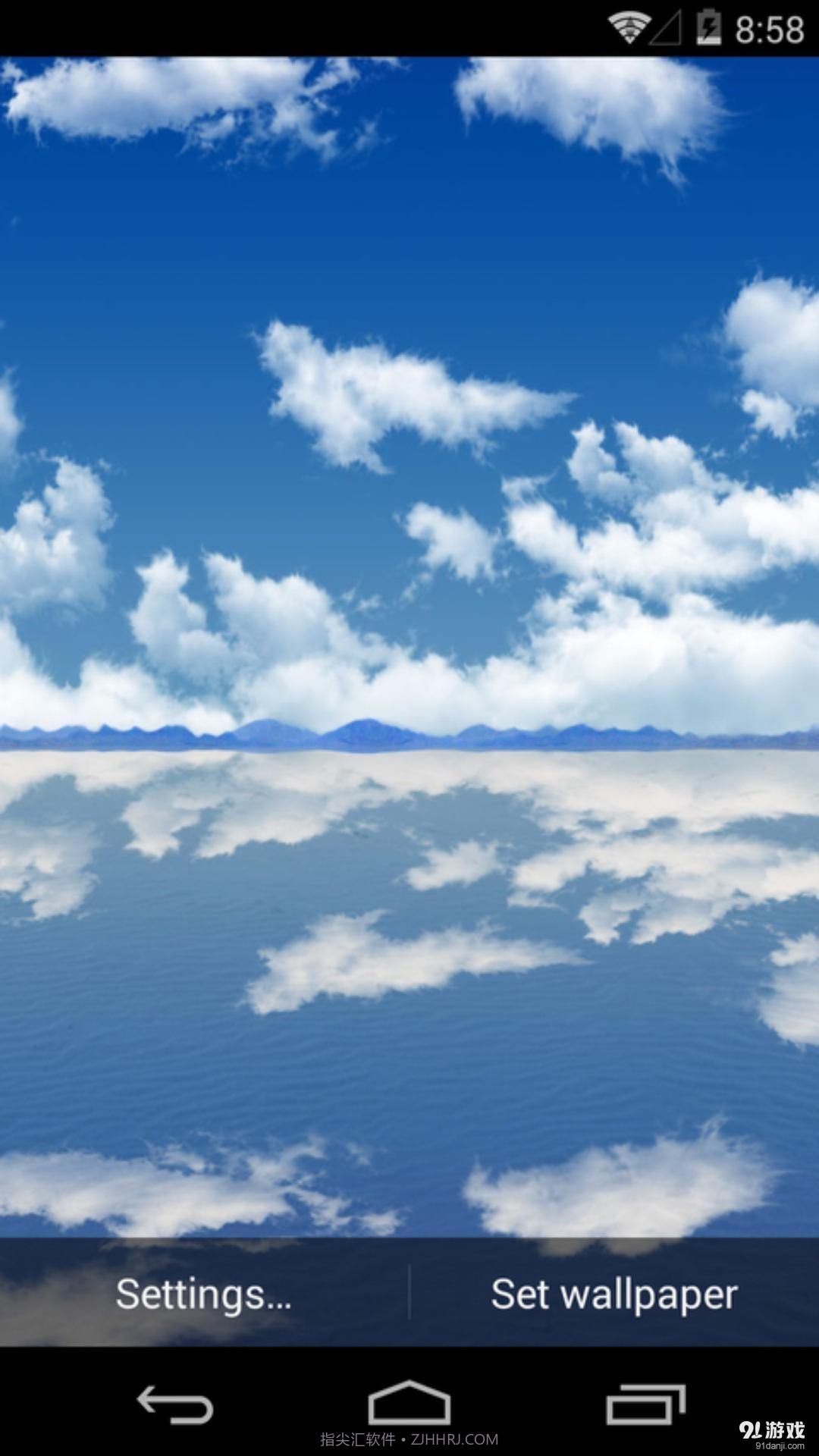 3D天空之镜:梦象动态壁纸截图1 3D天空之镜:梦象动态壁纸截图1