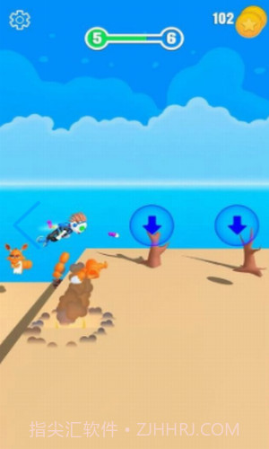 轰炸机跳伞者截图2