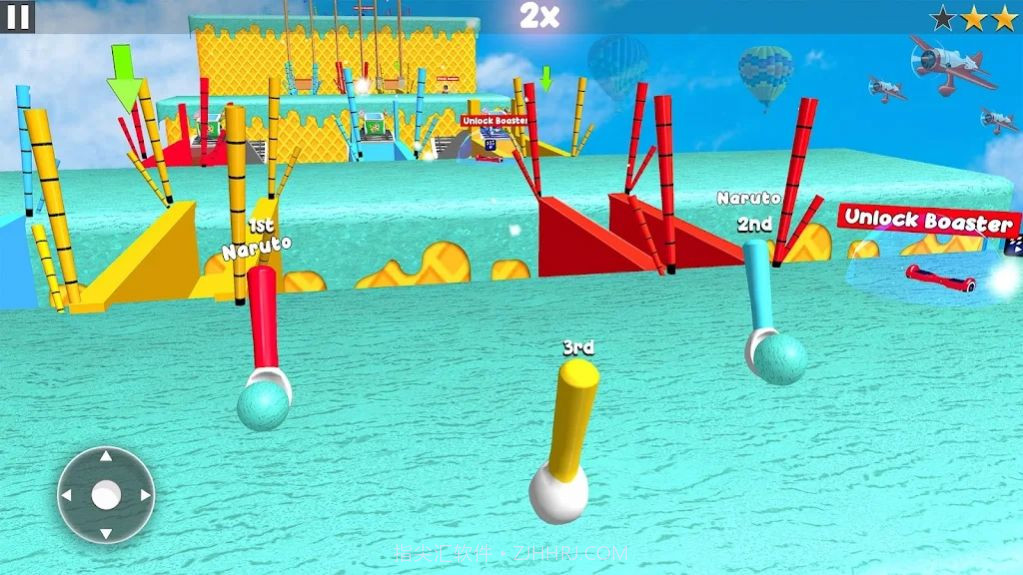 冰淇淋勺跑酷游戏截图1