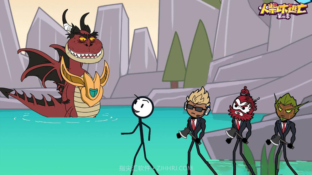 火柴人大逃亡沙漠吃鸡截图1 火柴人大逃亡沙漠吃鸡截图1