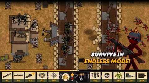 火柴人战壕截图1