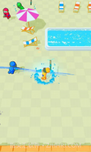 泳池水枪派对截图1