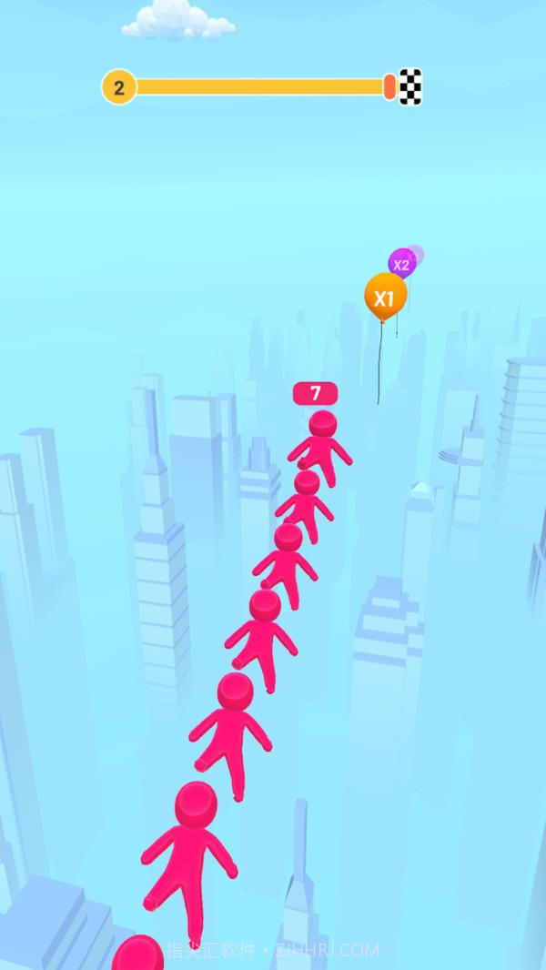 人群排队冲刺截图3