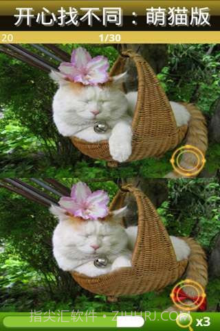 开心找不同-萌猫版截图1 开心找不同-萌猫版截图1