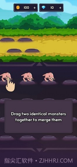 怪物大战猎人截图1 怪物大战猎人截图1