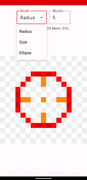 像素圆生成器截图2 像素圆生成器截图2