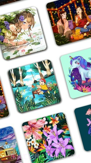 爱填色数字填色绘本截图1