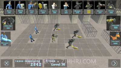 战斗模拟器：监狱和警察截图2