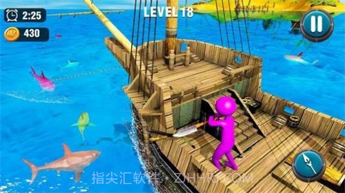 野生鲨鱼猎人截图1 野生鲨鱼猎人截图1