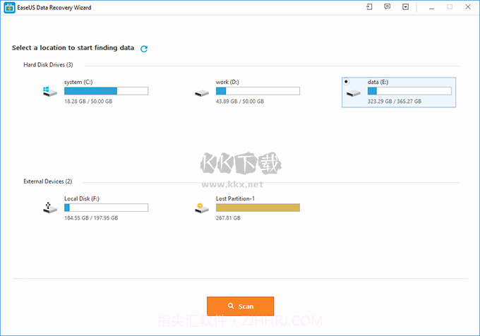 数据恢复软件EASEUS Data Recovery Wizard Professional截图1 数据恢复软件EASEUS Data Recovery Wizard Professional截图1