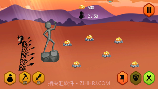 火柴人战争2无敌版截图1