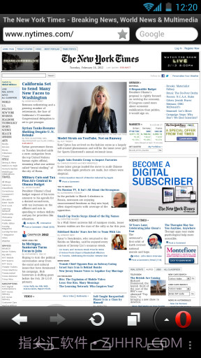 欧朋浏览器经典版截图5