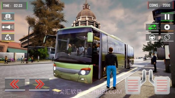 越野上坡公共汽车模拟器截图3