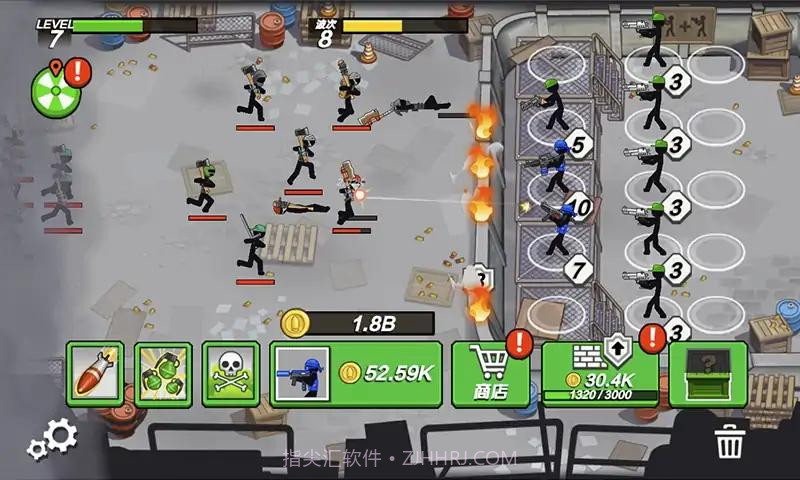 火柴人最后防线截图1 火柴人最后防线截图1