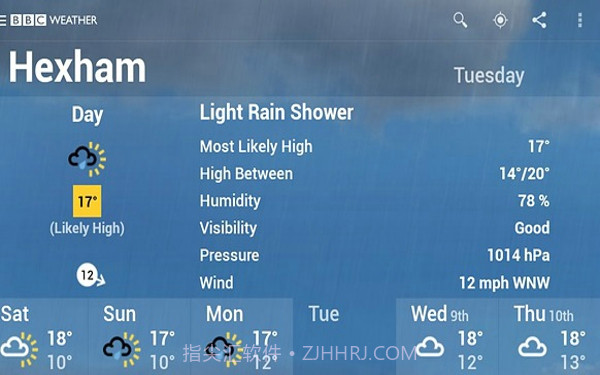 BBC Weather截图3 BBC Weather截图3