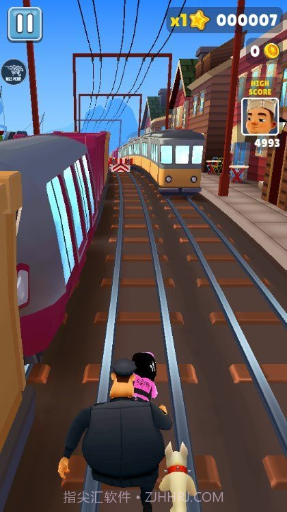 地铁跑酷明殇冰岛公益版本截图4 地铁跑酷明殇冰岛公益版本截图4
