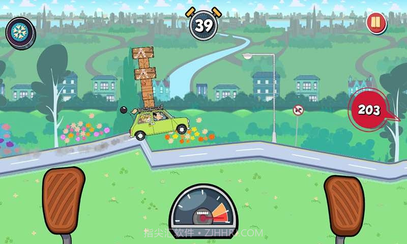 憨豆先生送快递截图3