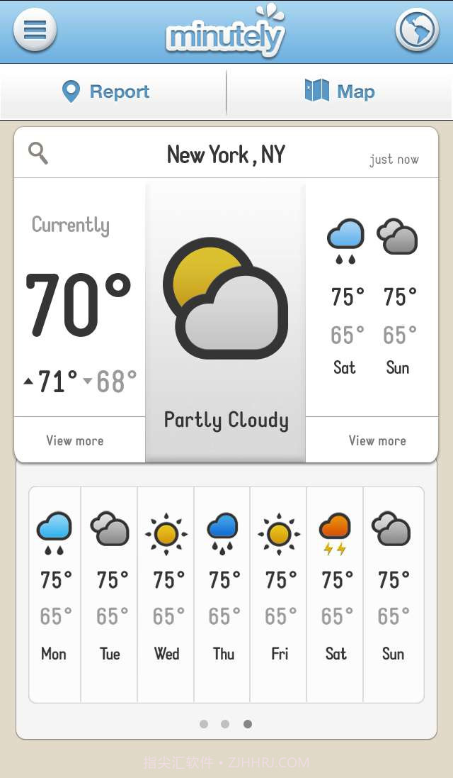 Minutely天气截图4