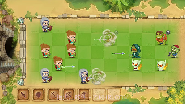 合并大师英雄大战僵尸截图1