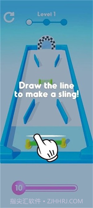 物理画线弹球截图2