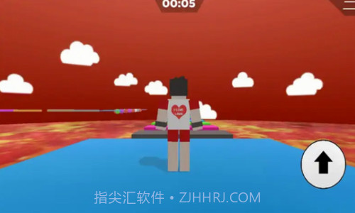 跑酷逃离熔岩截图3