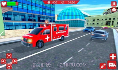 救护车驾驶模拟器截图3