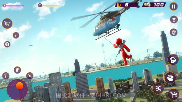 火柴人城市英雄截图4