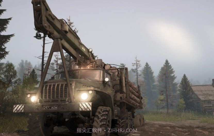 旋转轮胎泥泞奔驰拉棺材截图1