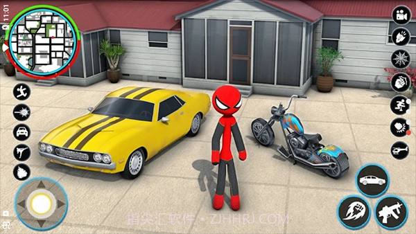 蜘蛛火柴人生存截图1 蜘蛛火柴人生存截图1