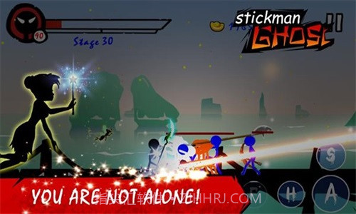 火柴人战士忍者突击截图1