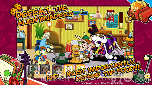 加菲猫总动员：食物大作战官方正式版截图1